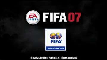 FIFA 07 (ES) screen shot title